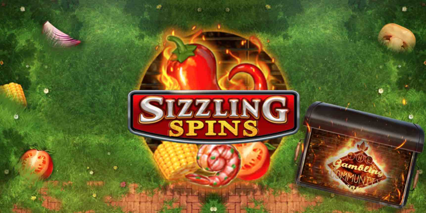Sizzling Spins｜Play’n GO社最新スロット バナー