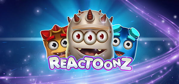 Reactoonz（リアクトゥーンズ）｜Play’n GOの人気スロット バナー