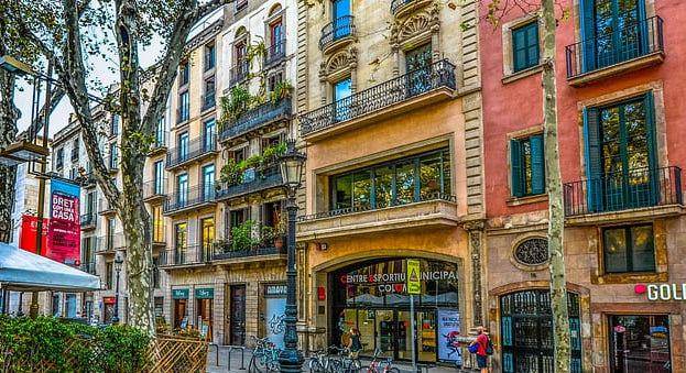 barcelona-town-view