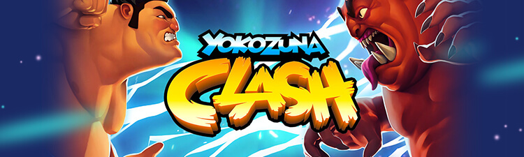 相撲！横綱がテーマの新作スロット！Yokozuna Clash バナー