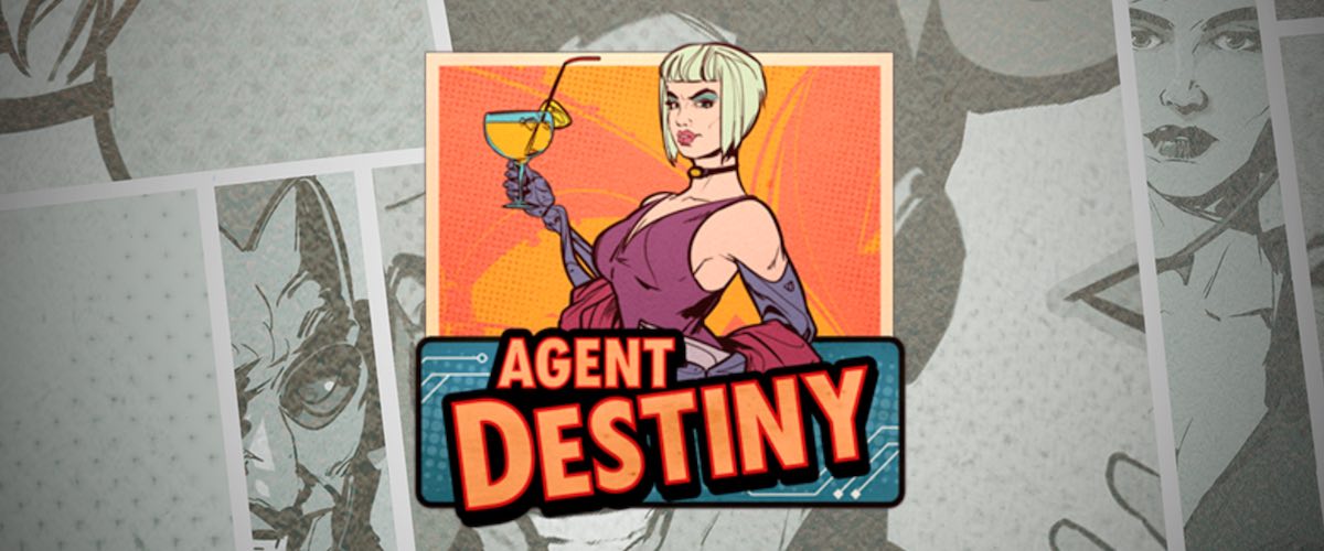 Agent Destiny(エージェント・ディスティニー)｜アメコミ風スロット バナー