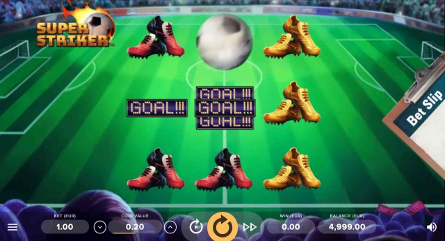 スティッキーストライクスロット画面
