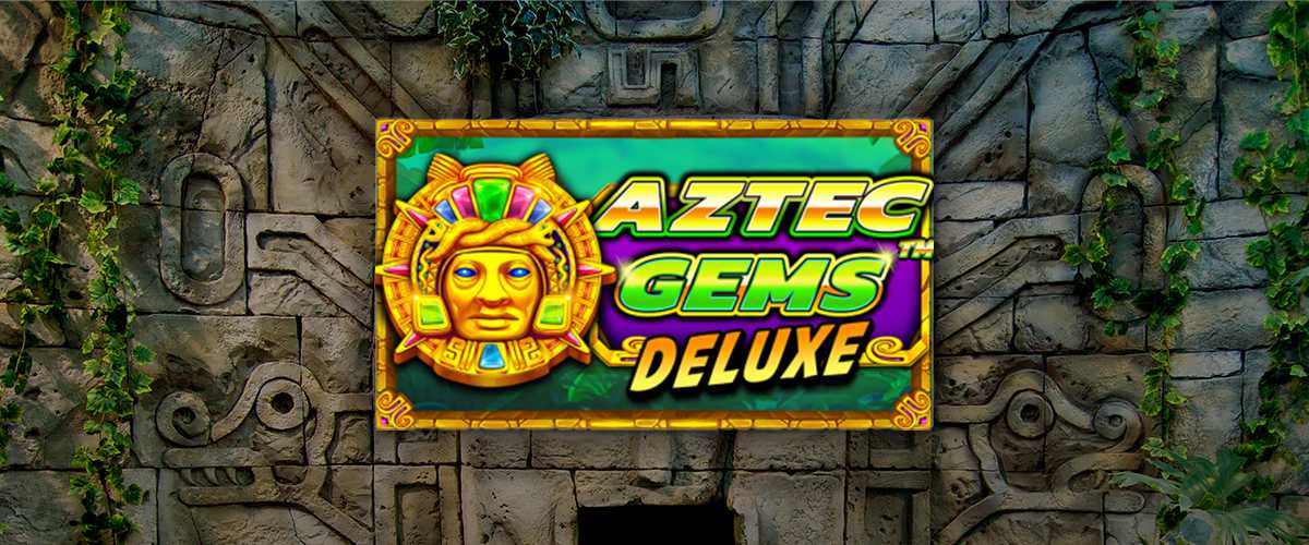 Aztec Gems Deluxeスロット｜人気スロットがデラックス版で再登場 バナー