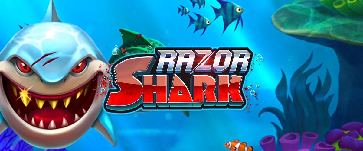 運営終了:Razor shark（レイザーシャーク）スロット｜Push Gaming バナー