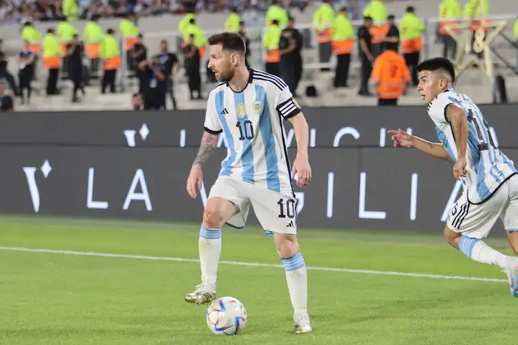 リオネル・メッシ　試合中