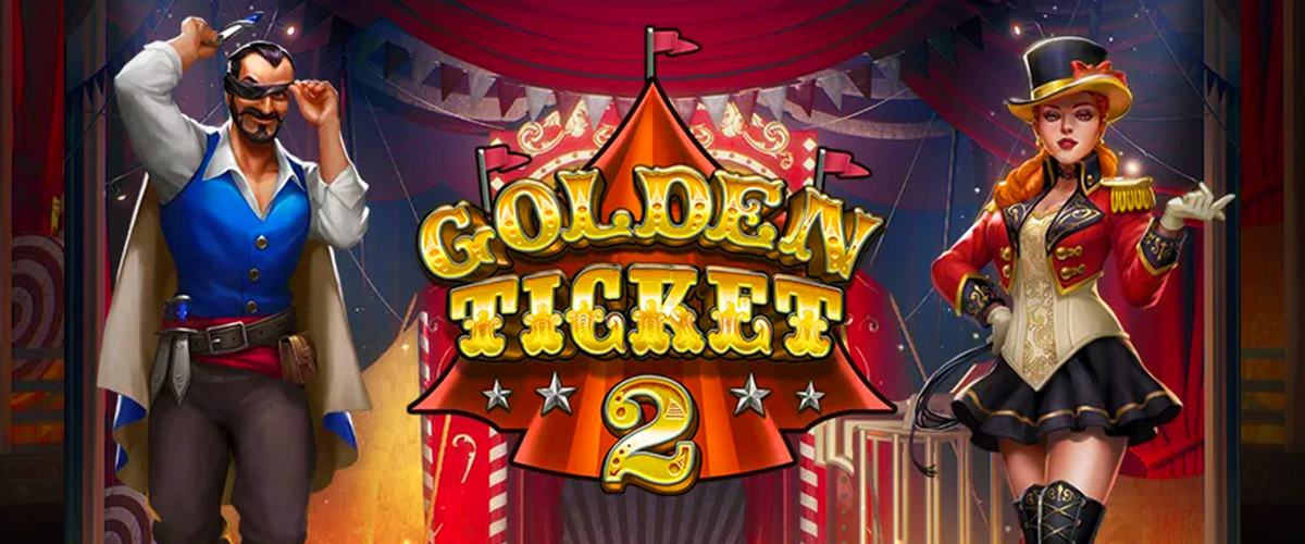 Golden Ticket2 (ゴールデンチケット2)スロット｜ゴルチケに続編登場 バナー