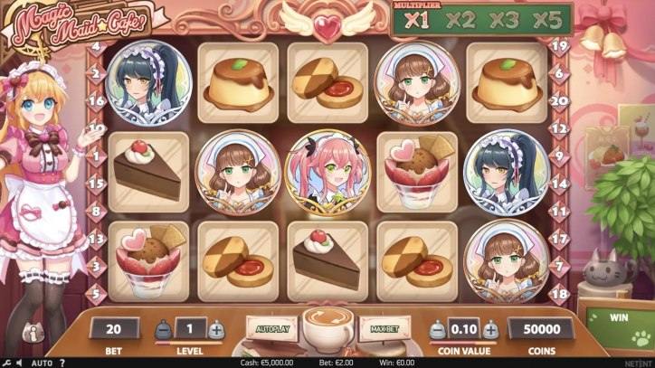 マジックメイドカフェ スロット