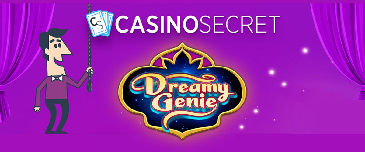 【先行配信】Dreamy Genie by Atomic Slot Lab｜カジノシークレット バナー