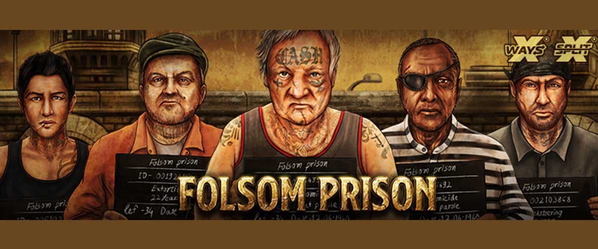 Folsom Prison（フォルサム・プリズン）スロット｜Nolimit City バナー