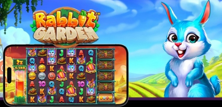 Rabbit Garden ラビットガーデン　オンラインカジノ　スロット　レビュー