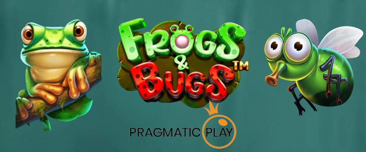 Frogs & Bugs（フロッグス & バグス）| Pragmatic Play バナー