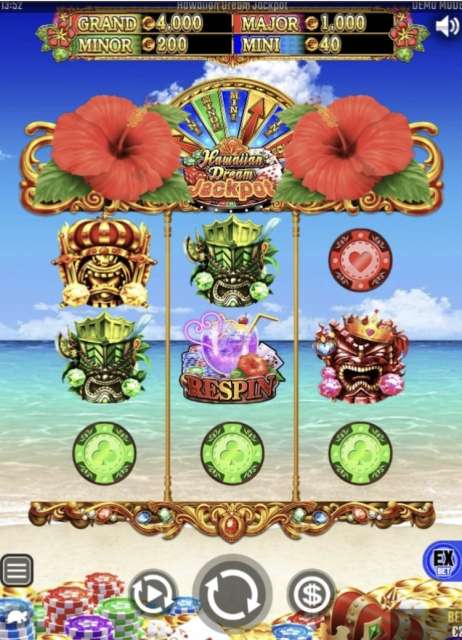 ハワイアンドリーム　ジャックポット