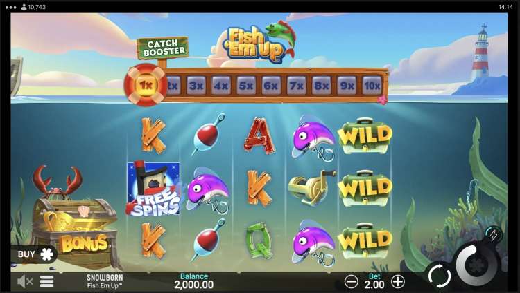 Fish Em Up ゲーム画面