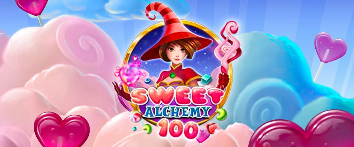 Sweet Alchemy 100（スイートアルケミー100）｜Play’n GO バナー