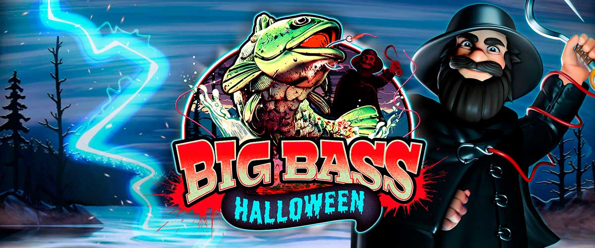 Big Bass Halloween（ビッグバスハロウィン）｜Pragmatic Play バナー