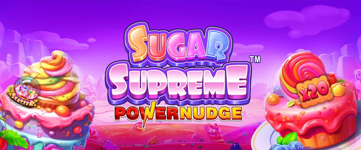 Sugar Supreme PowerNudge（シュガーシュプリームパワーナッジ）｜PragmaticPlay バナー