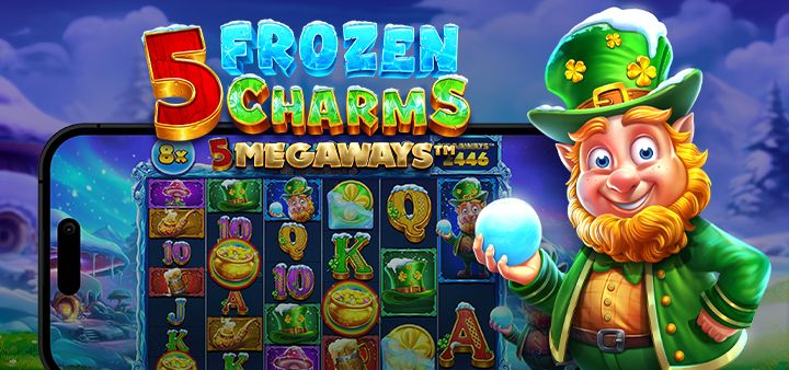 5 frozen charms megaways　5フローズンチャームメガウェイズ　オンラインスロット