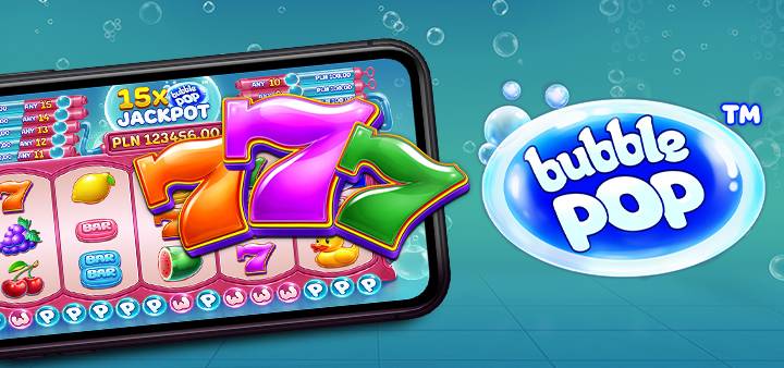 Bubble Pop バブルポップ　オンラインスロット　オンラインカジノ　プラグマ