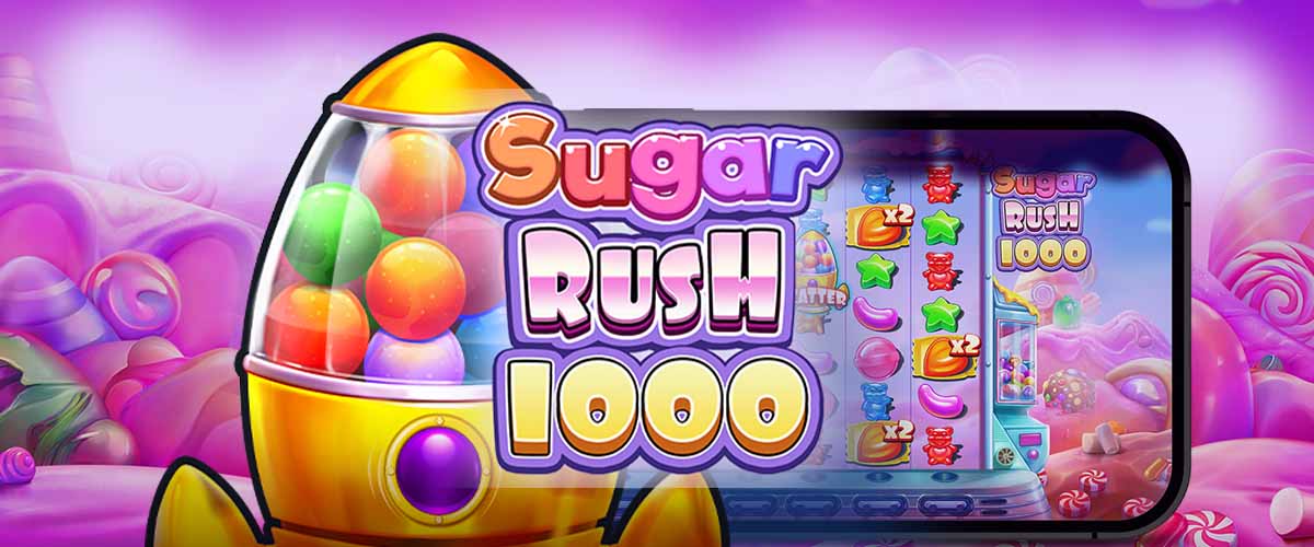 シュガーラッシュ1000(Suger Rush 1000)｜Pragmatic Play バナー