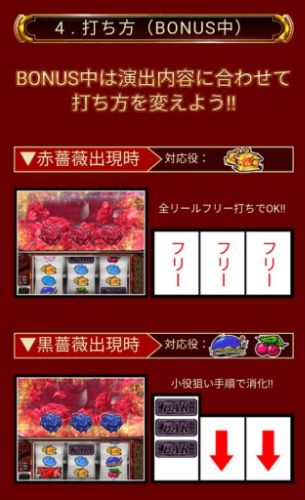 シークレットローズ ボーナスフロー