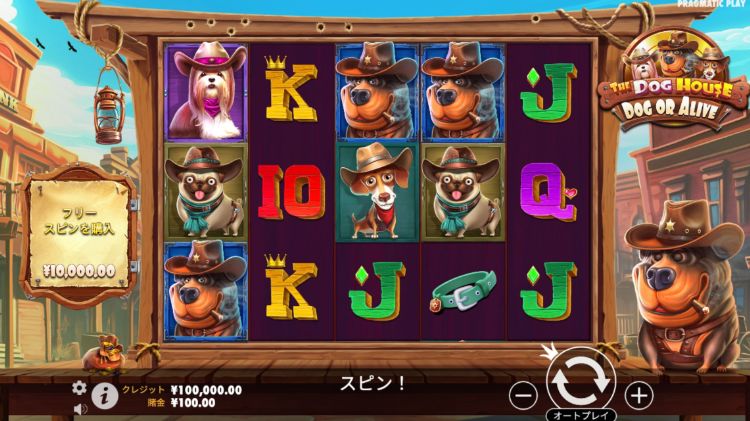 ザドッグハウスドッグオアアライブ スロットとは