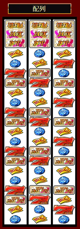 ジャックポットダイス 配列