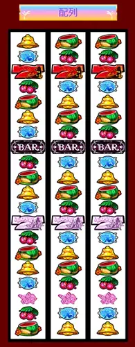Honey Collection (ハニーコレクション)のリール配列画面