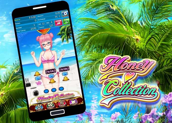 Honey Collection (ハニーコレクション)のゲーム画面