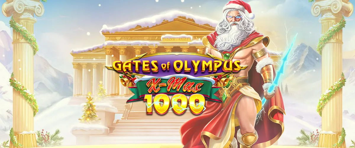 ゲーツオブオリンパスXmas 1000｜Pragmatic Play バナー