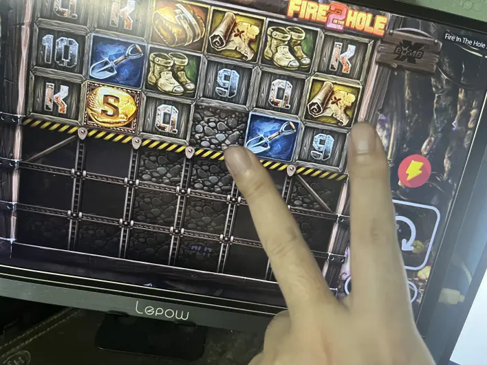 ジョイカジノ プレイ画面