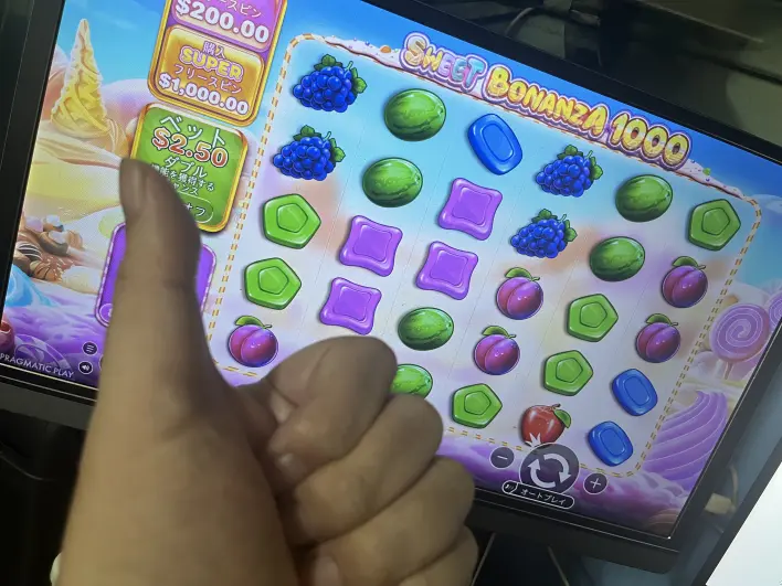 ジョイカジノ プレイ画面