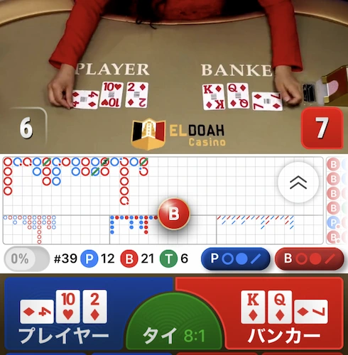 オンラインカジノのゲーム種類:ライブカジノの例